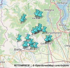 Mappa Via Rio Bodro, 13864 Crevacuore BI, Italia (11.4075)