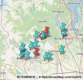 Mappa Via Rio Bodro, 13864 Crevacuore BI, Italia (13.40526)