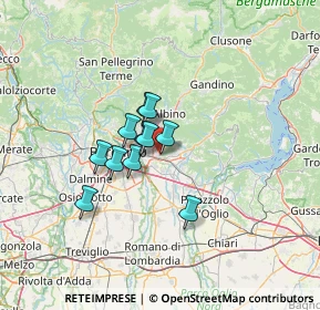 Mappa Via Colombo Cristoforo, 24061 Albano Sant'Alessandro BG, Italia (8.59636)