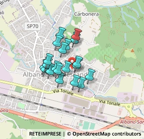 Mappa Via C.Colombo, 24061 Albano Sant'Alessandro BG, Italia (0.2845)