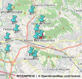 Mappa Via Colombo Cristoforo, 24061 Albano Sant'Alessandro BG, Italia (2.155)