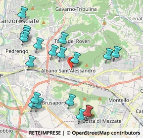 Mappa Via C.Colombo, 24061 Albano Sant'Alessandro BG, Italia (2.36474)