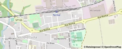 Mappa Terno d'Isola