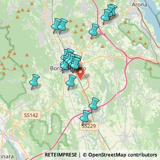 Mappa Via Selvetta, 28021 Borgomanero NO, Italia (3.4005)