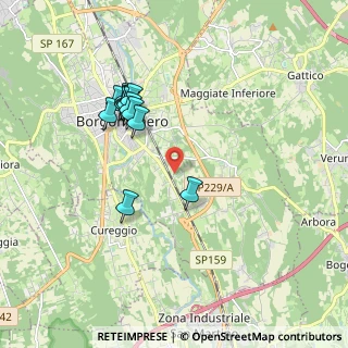 Mappa Via Selvetta, 28021 Borgomanero NO, Italia (1.72615)