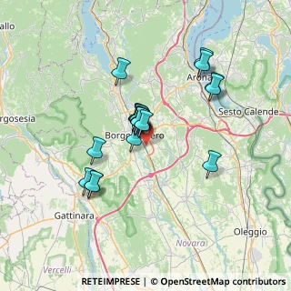 Mappa Via Selvetta, 28021 Borgomanero NO, Italia (5.53368)