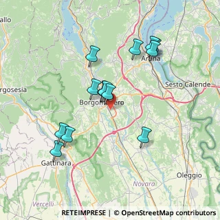 Mappa Via Selvetta, 28021 Borgomanero NO, Italia (7.08692)