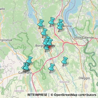 Mappa Via Selvetta, 28021 Borgomanero NO, Italia (6.76267)