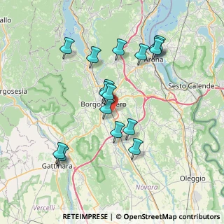 Mappa Via Selvetta, 28021 Borgomanero NO, Italia (7.08063)