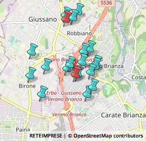 Mappa Via E. Fermi, 20050 Verano Brianza MB, Italia (0.74)