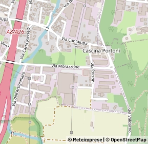 Mappa Via morazzone, 21044 Cassano Magnago VA, Italia (0.20385)