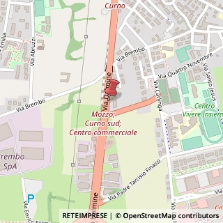 Mappa Via Dalmine, 7, 24035 Curno, Bergamo (Lombardia)