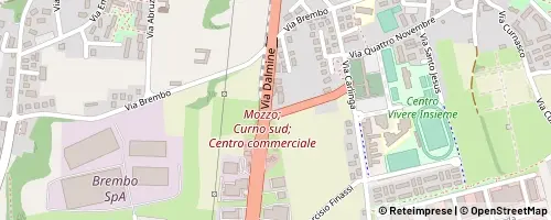 Mappa Curno