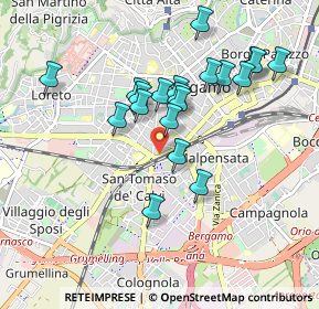 Mappa Via San Giorgio, 24122 Bergamo BG, Italia (0.8405)