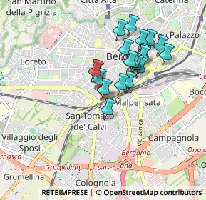 Mappa Via San Giorgio, 24122 Bergamo BG, Italia (0.7445)