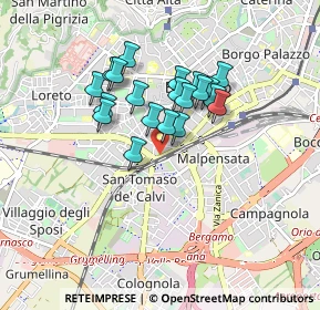 Mappa Via San Giorgio, 24122 Bergamo BG, Italia (0.674)