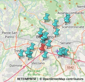 Mappa Via San Giorgio, 24122 Bergamo BG, Italia (3.12579)