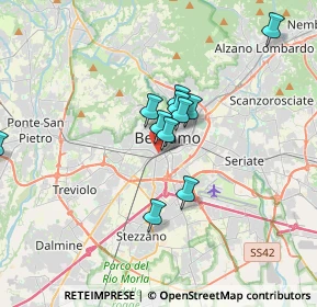 Mappa Via San Giorgio, 24122 Bergamo BG, Italia (2.80636)