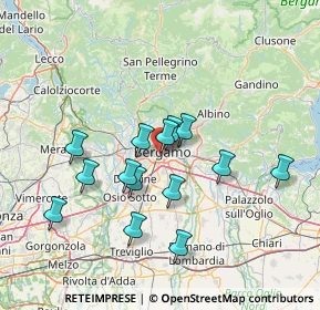 Mappa Via San Giorgio, 24122 Bergamo BG, Italia (12.70714)