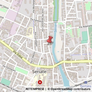 Mappa Via Costanza Cerioli,  28, 24068 Seriate, Bergamo (Lombardia)