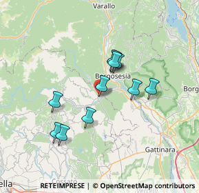 Mappa Via Rio Bodro, 13864 Crevacuore BI, Italia (5.69)