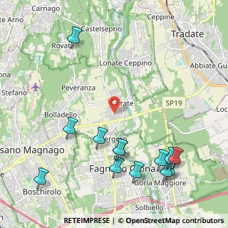 Mappa Via Alessandro Manzoni, 21050 Cairate VA, Italia (2.63385)