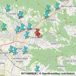 Mappa Via Giuseppe Verdi, 24060 Zandobbio BG, Italia (2.79063)