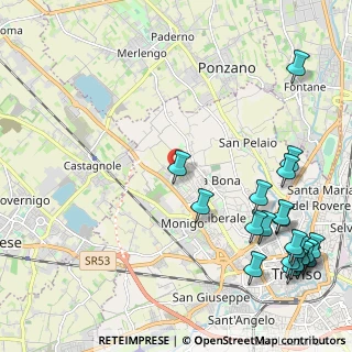 Mappa Vicolo Feltrina A, 31100 Treviso TV, Italia (3.0055)