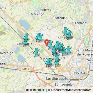 Mappa Vicolo Feltrina A, 31100 Treviso TV, Italia (1.53)