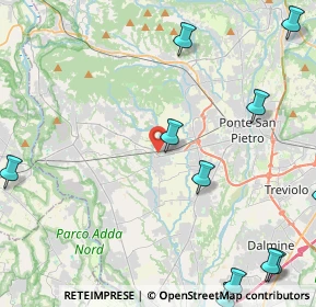 Mappa 24030 Terno D'isola BG, Italia (6.38727)
