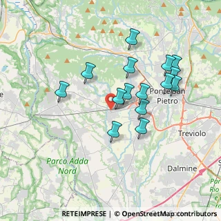 Mappa 24030 Terno D'isola BG, Italia (3.35267)