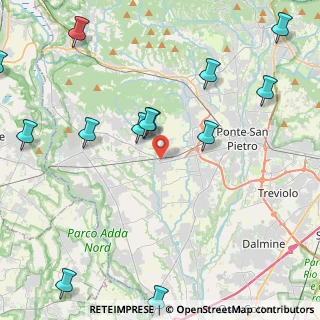 Mappa 24030 Terno D'isola BG, Italia (5.57)