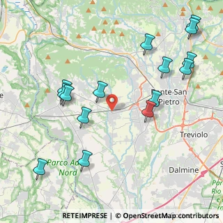 Mappa 24030 Terno D'isola BG, Italia (4.82667)