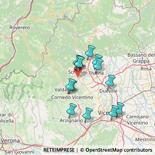 Mappa Via Schio, 36030 Schio VI, Italia (11.79923)