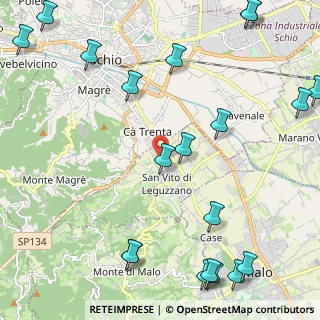 Mappa Via Schio, 36030 Schio VI, Italia (3.149)