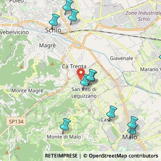 Mappa Via Schio, 36030 Schio VI, Italia (2.64727)