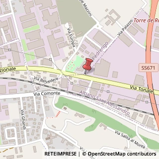Mappa Via Tonale, 1, 24061 Albano Sant'Alessandro, Bergamo (Lombardia)
