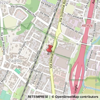 Mappa Via Varese, 97/A, 21013 Gallarate, Varese (Lombardia)