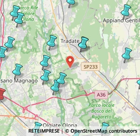 Mappa Via Milano, 21049 Tradate VA, Italia (5.957)
