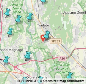 Mappa Via Milano, 21049 Tradate VA, Italia (6.66684)