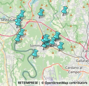 Mappa Via Salvette, 21019 Somma Lombardo VA, Italia (3.15188)