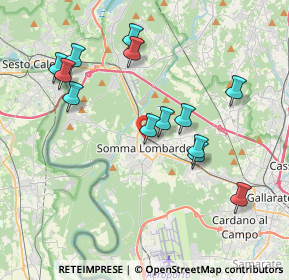 Mappa Via Salvette, 21019 Somma Lombardo VA, Italia (3.78231)