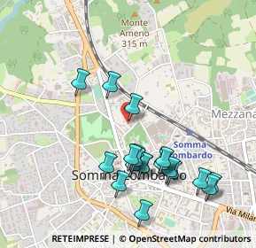 Mappa Via Salvette, 21019 Somma Lombardo VA, Italia (0.488)