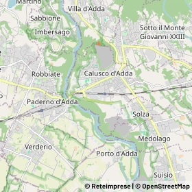 Mappa Calusco d'Adda