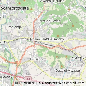 Mappa Albano Sant'Alessandro