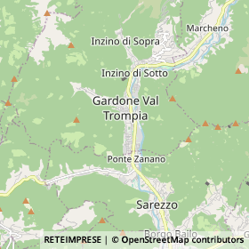 Mappa Gardone Val Trompia