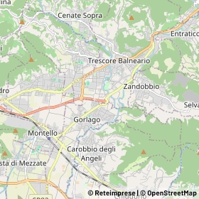 Mappa Trescore Balneario