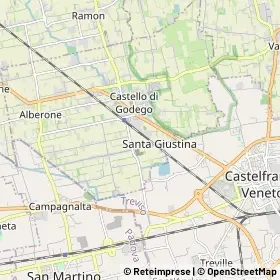 Mappa Castello di Godego