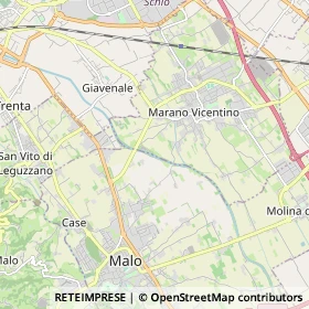 Mappa Marano Vicentino