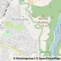 Hartă Robbiate